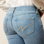 Calça Ariat Mid Rise Giovana Leg Slim Trouser 10065886
