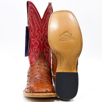 Bota Resistol Boots Cognac MD Full Quill RB0104052SSC