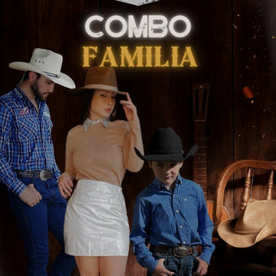 COMBO FAMÍLIA - Combo Rodeio + Combo Cowgirl + Combo Infantil
